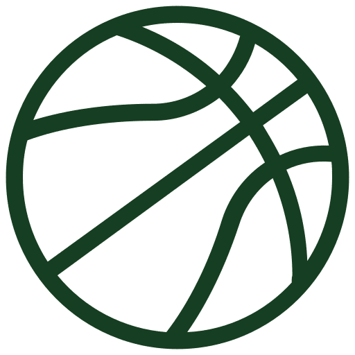 Ikona basketbalu pre montované športové haly Hagro