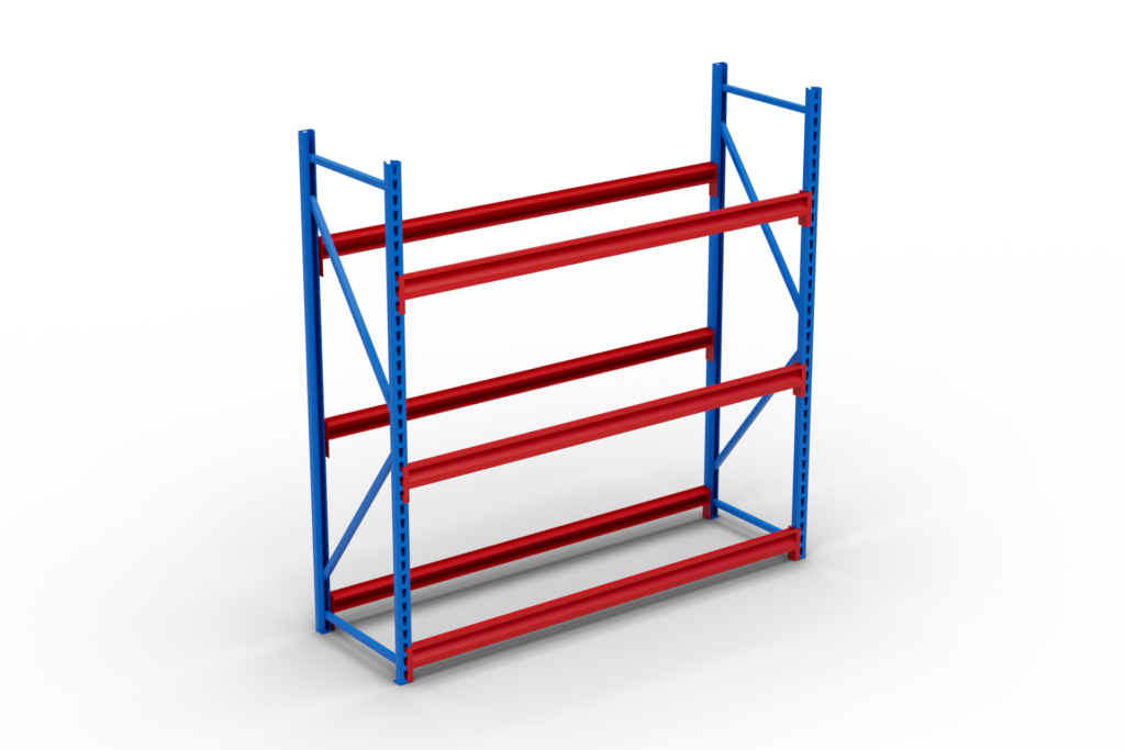 Regál na pneumatiky 2m x 0.6m x 2m